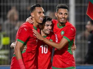 دياز ورحيمي يقودان منتخب المغرب لاكتساح ليسوتو بسباعية