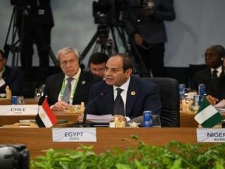 السيسي يُعلن انضمام مصر لـ «التحالف العالمي لمكافحة الفقر والجوع»