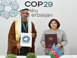 COP29.. المجلس العالمي للتسامح والسلام يوقع مذكرة تفاهم مع الجمعية الوطنية الأذربيجانية