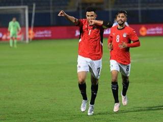 تريزيجيه يتعادل لمنتخب مصر أمام بوتسوانا فى الدقيقة 16.. صور