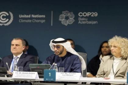 «COP29».. الإمارات تسلط الضوء على القيادة في المناخ والسلام والتعافي