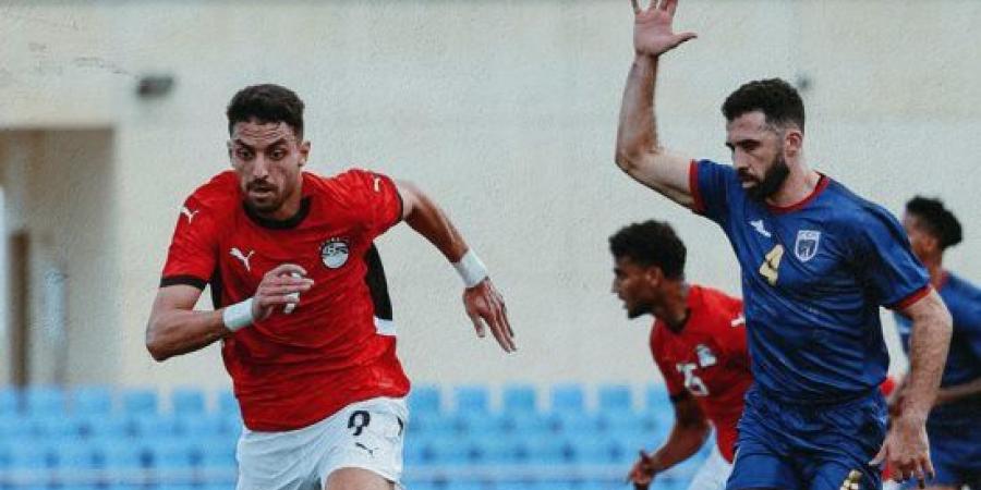 طاهر محمد طاهر يحرز أول أهدافه مع منتخب مصر ضد الرأس الأخضر.. فيديو