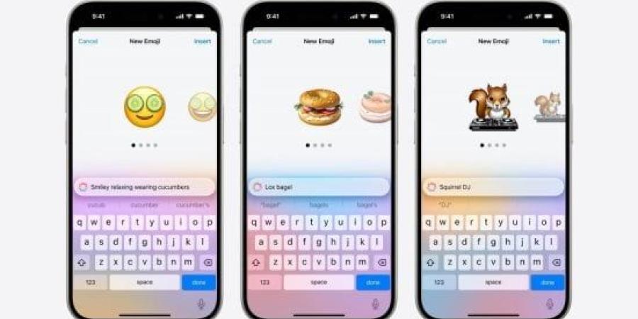 كيفية إنشاء إيموجى مخصص باستخدام ميزة Apple Intelligence "Genmoji"