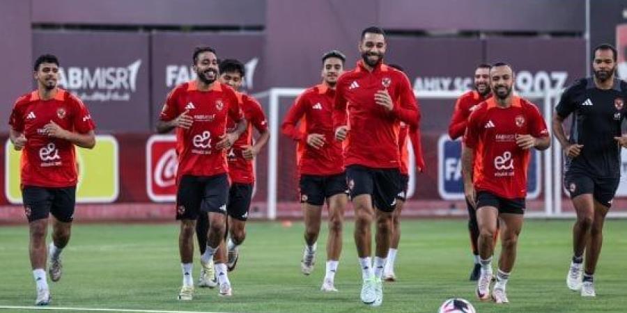 الأهلي يستأنف تدريباته اليوم بعد انتهاء إجازة الـ7 أيام