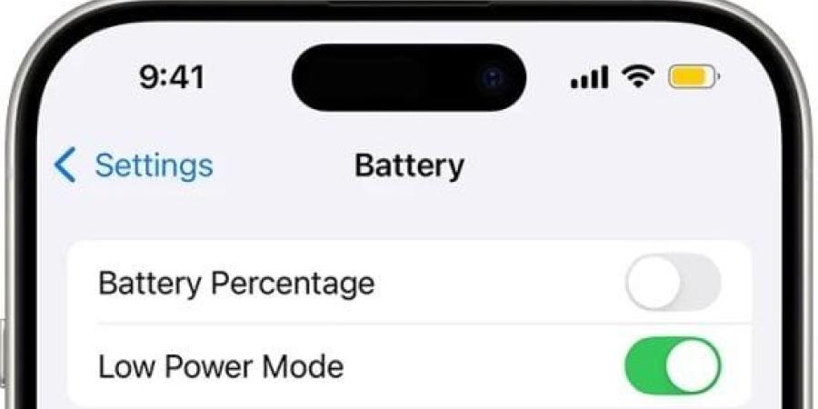 يعنى ايه "الوضع الأصفر" فى هواتف ايفون.. وكيف يحافظ على عمر بطاريتك؟