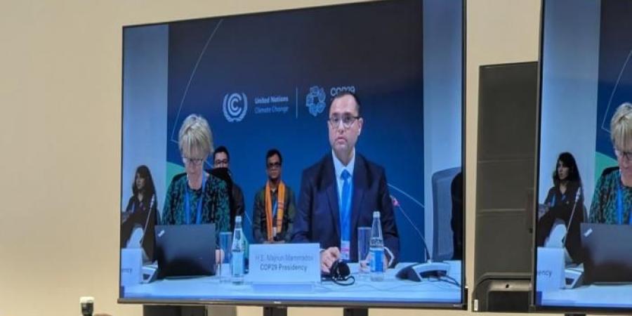 وزير أذربيجاني في COP29: مستقبل الزراعة يكمن في الابتكار والتكنولوجيا