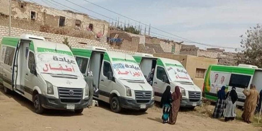 فحص 2754 مواطنا في قافلة طبية بالمجان ضمن مبادرة بداية بالشرقية