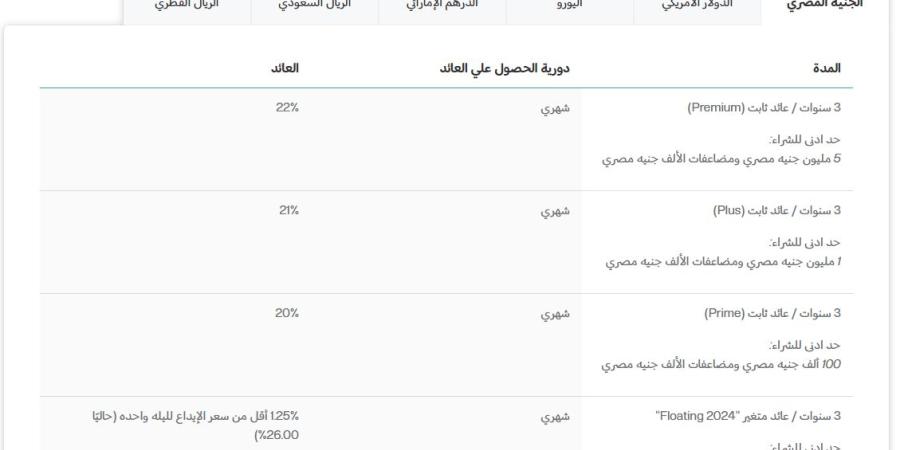 عائد شهري.. أسعار فائدة شهادات البنك التجاري الدولي CIB بالجنيه